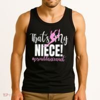 Thats My Niece Dance Aunt Of A Dancer Dancing Auntie Tank Top thumb 3