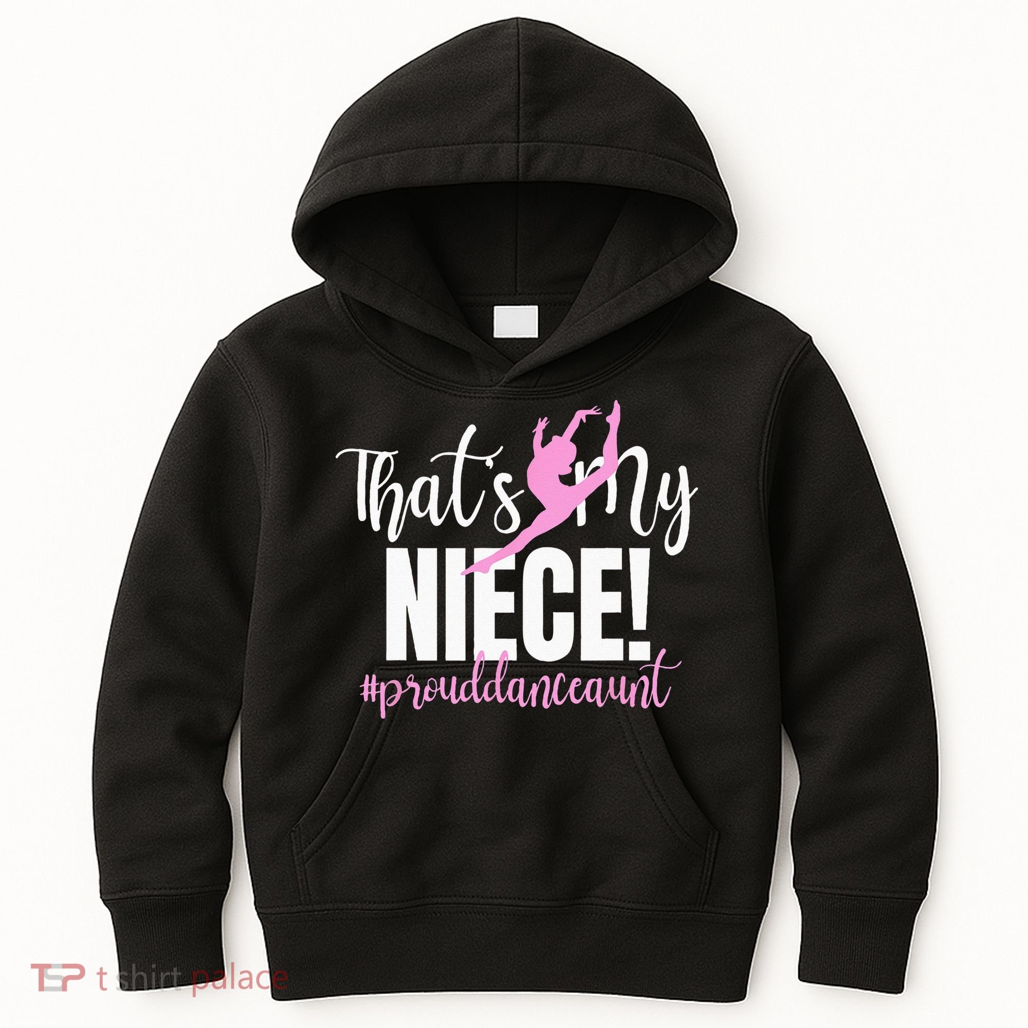 Thats My Niece Dance Aunt Of A Dancer Dancing Auntie Kids Hoodie