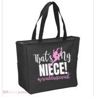 Thats My Niece Dance Aunt Of A Dancer Dancing Auntie Tote Bag thumb 2
