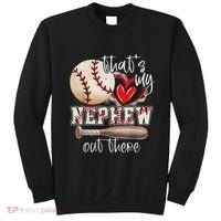 ThatS My Nephew Out There Baseball Aunt Auntie MotherS Day Sweatshirt thumb 0