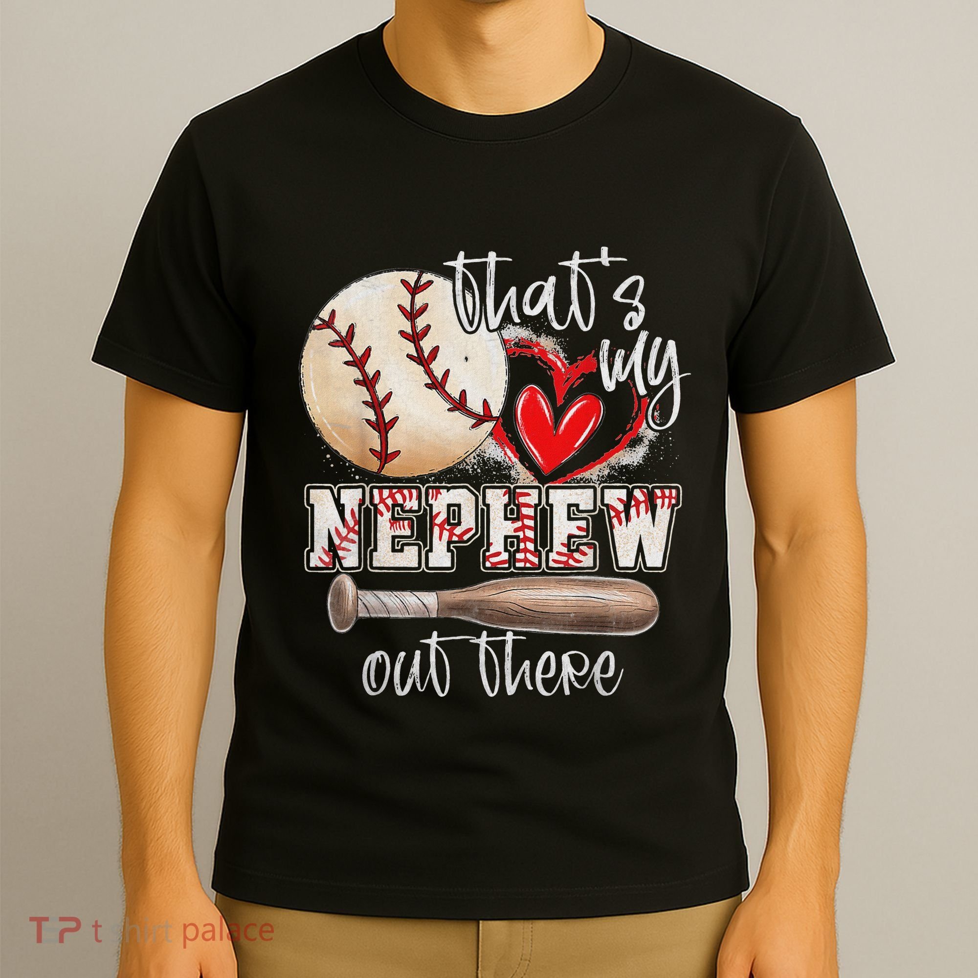ThatS My Nephew Out There Baseball Aunt Auntie MotherS Day T-Shirt