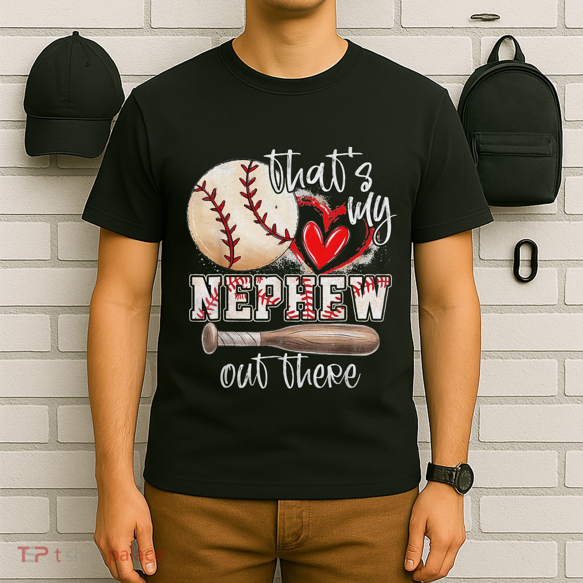 ThatS My Nephew Out There Baseball Aunt Auntie MotherS Day T-Shirt