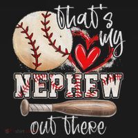 ThatS My Nephew Out There Baseball Aunt Auntie MotherS Day Polo thumb 3