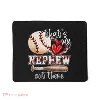 ThatS My Nephew Out There Baseball Aunt Auntie MotherS Day Mousepad thumb 0