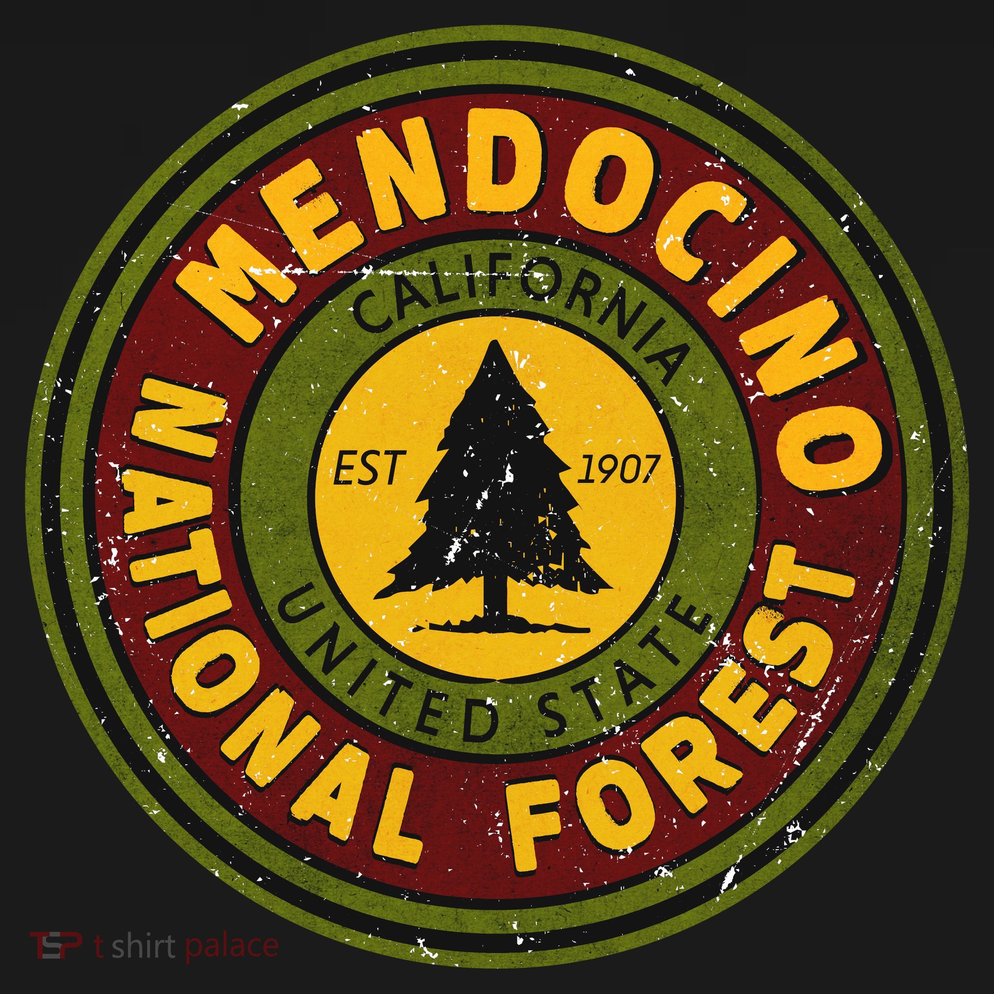 The Mendocino National Forest Cooling Performance Crew T-Shirt