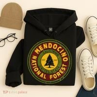 The Mendocino National Forest Hoodie thumb 4