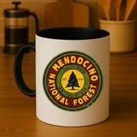 The Mendocino National Forest Coffee Mug thumb 4