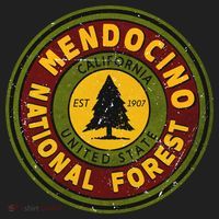 The Mendocino National Forest Beanie thumb 2