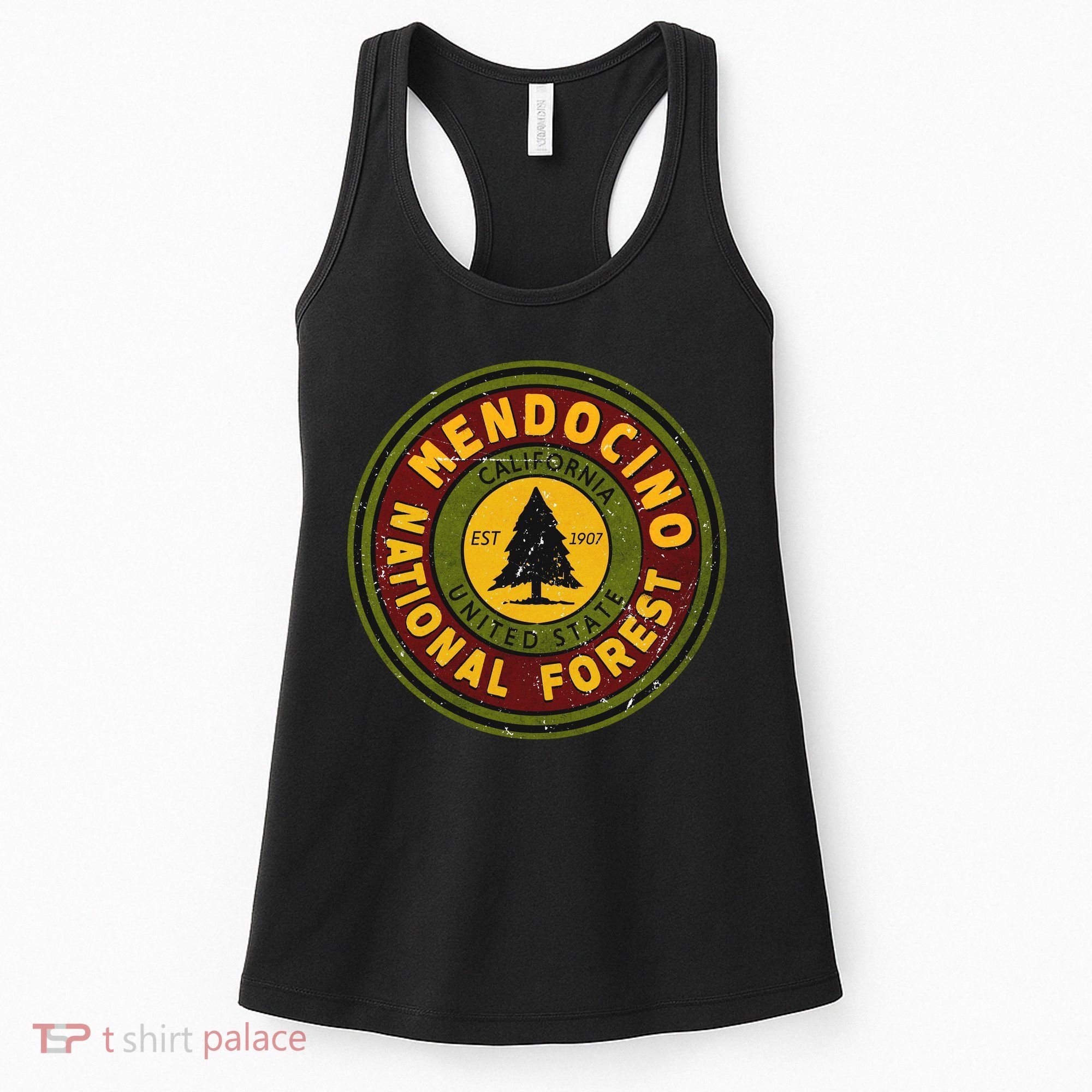 The Mendocino National Forest Women's Tank Top
