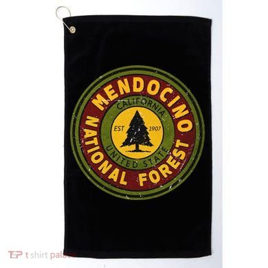 The Mendocino National Forest Golf Towel