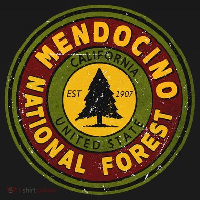 The Mendocino National Forest Cropped Pullover Crew