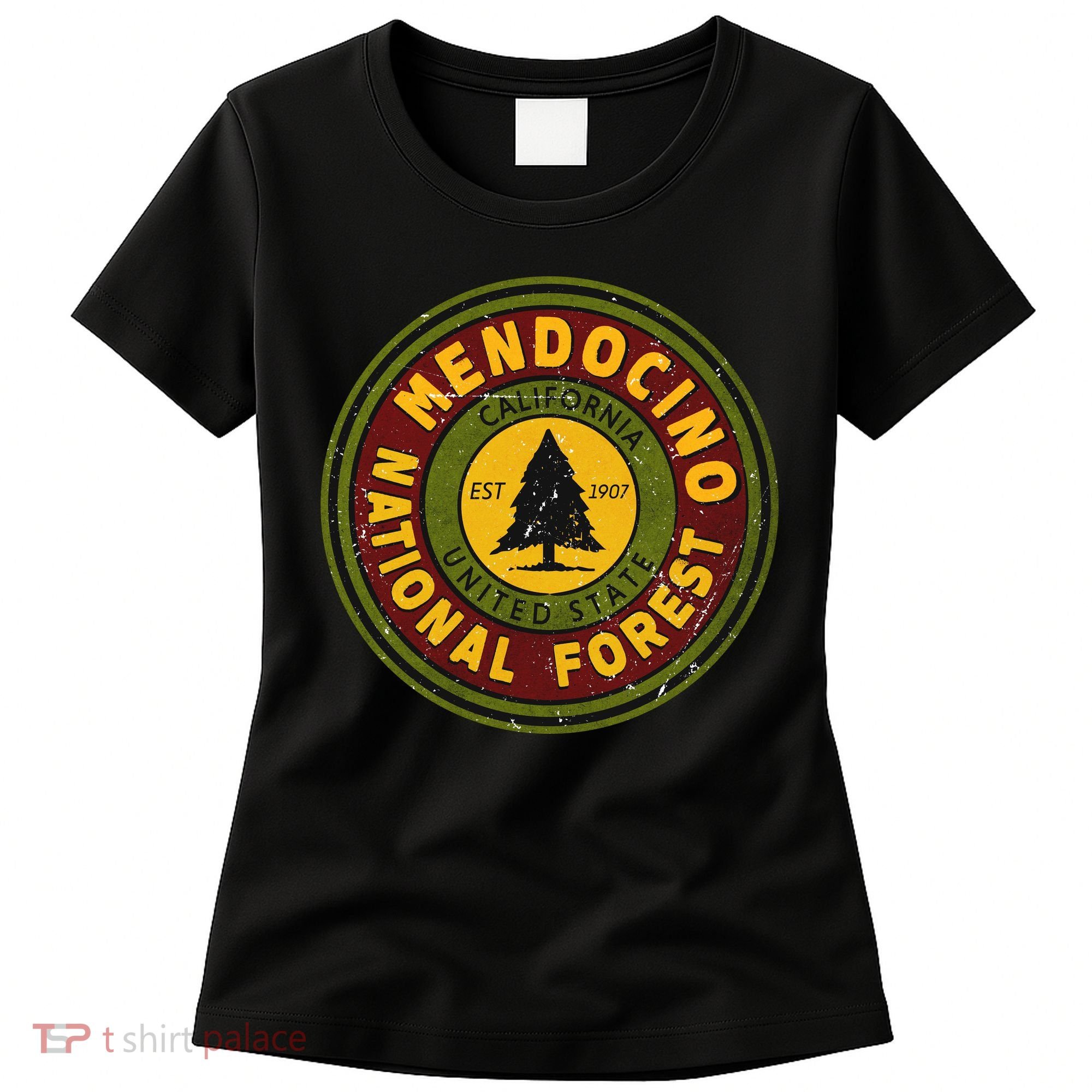 The Mendocino National Forest Women's T-Shirt
