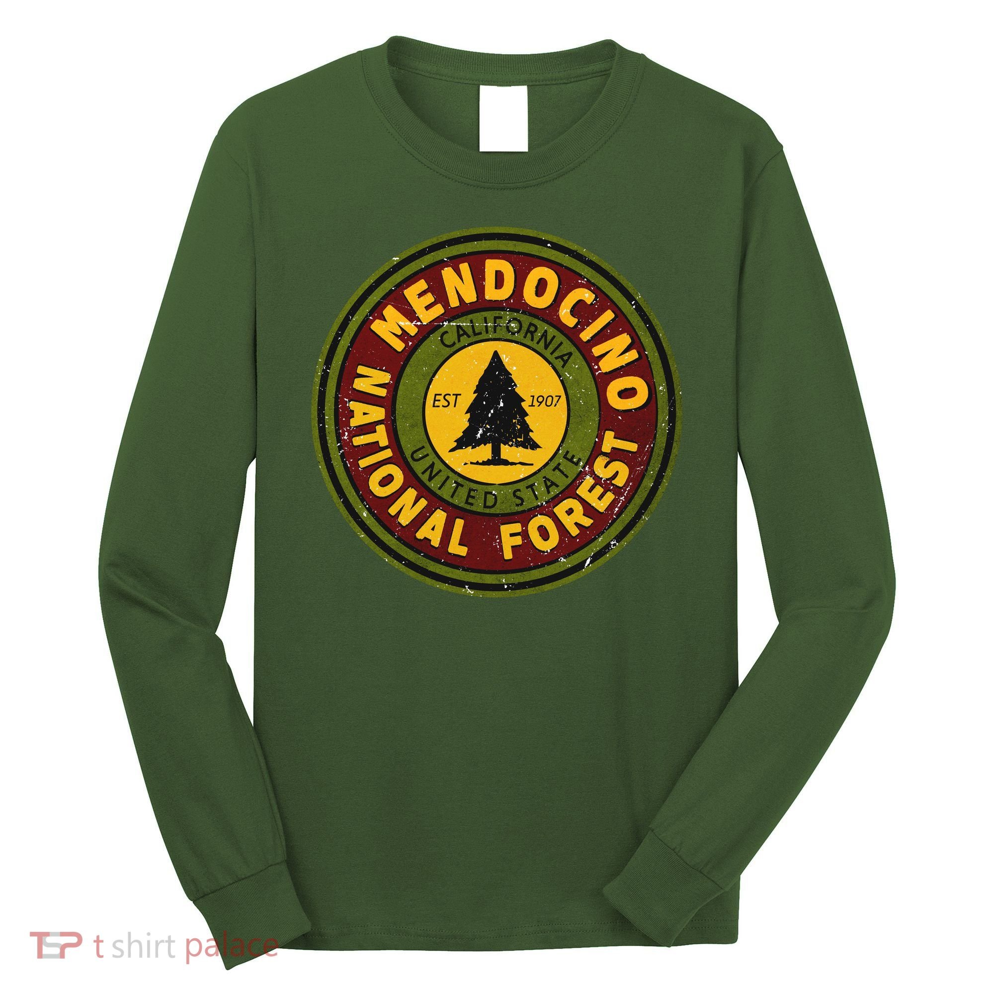 The Mendocino National Forest Long Sleeve Shirt