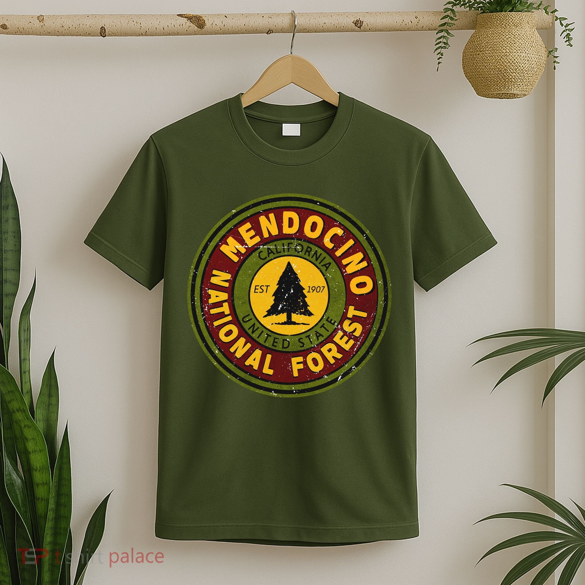 The Mendocino National Forest T-Shirt