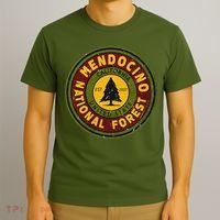 The Mendocino National Forest T-Shirt thumb 3