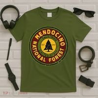 The Mendocino National Forest T-Shirt thumb 5