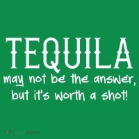 Tequila May Not Be The Answer, But Its Wirth A Shot Cinco De Mayo Ornament thumb 1