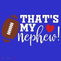 Thats My Nephew Aunt Biggest Fan Football Game Day Cool Gift Mousepad thumb 1