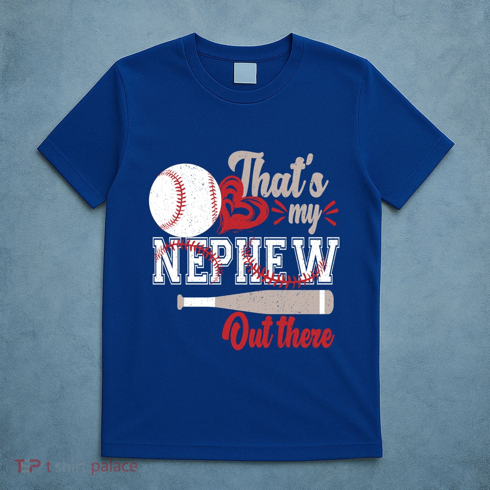 ThatS My Nephew Out There Baseball Aunt Auntie Mothers Day Meaningful Gift T-Shirt