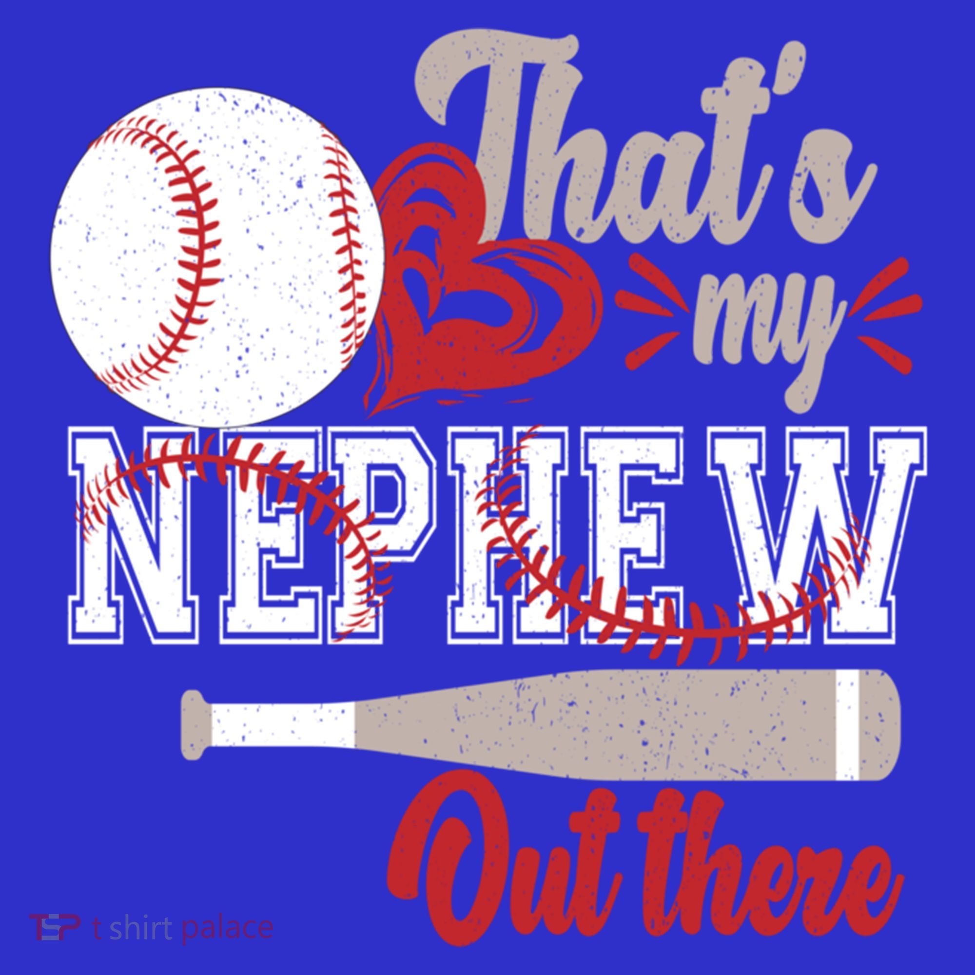 ThatS My Nephew Out There Baseball Aunt Auntie Mothers Day Meaningful Gift T-Shirt