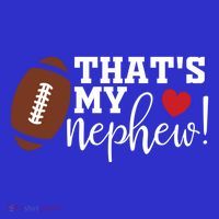 ThatS My Nephew Aunt Biggest Fan Football Game Day Gift Women's Tank Top thumb 5