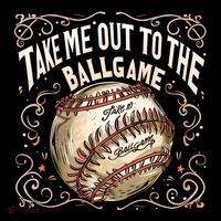 Take Me Out To The Ball Game Baseball Retro Coffee Mug thumb 5