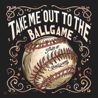 Take Me Out To The Ball Game Baseball Retro Hat thumb 2