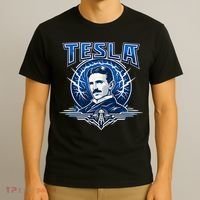 Tesla Master Of Lightning T-Shirt thumb 3