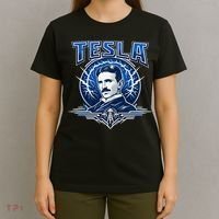 Tesla Master Of Lightning T-Shirt thumb 4