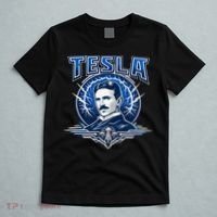 Tesla Master Of Lightning T-Shirt thumb 5