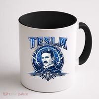 Tesla Master Of Lightning Coffee Mug thumb 1