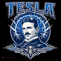 Tesla Master Of Lightning Women's Hoodie thumb 2