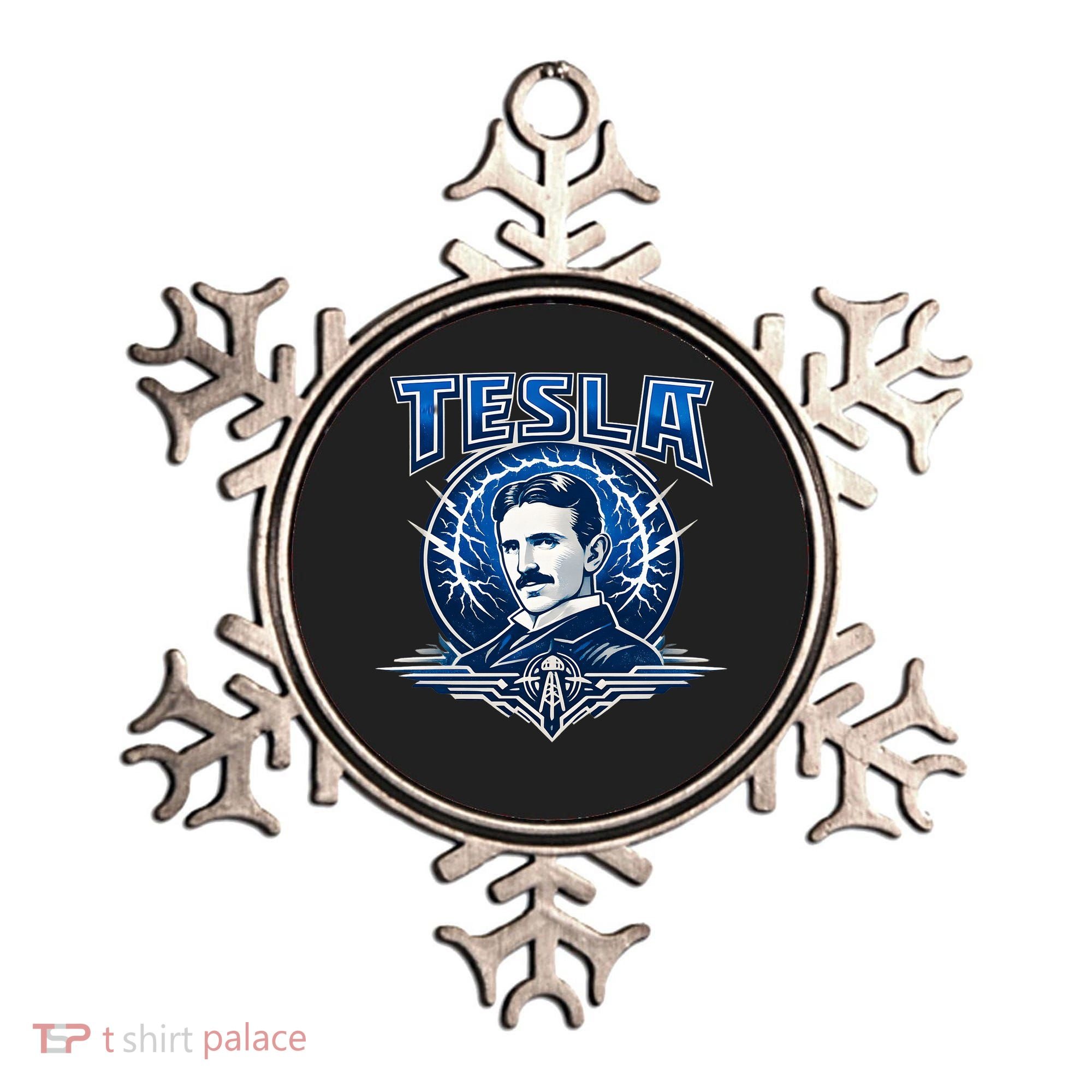 Tesla Master Of Lightning Ornament