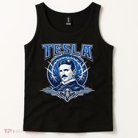 Tesla Master Of Lightning Tank Top thumb 2