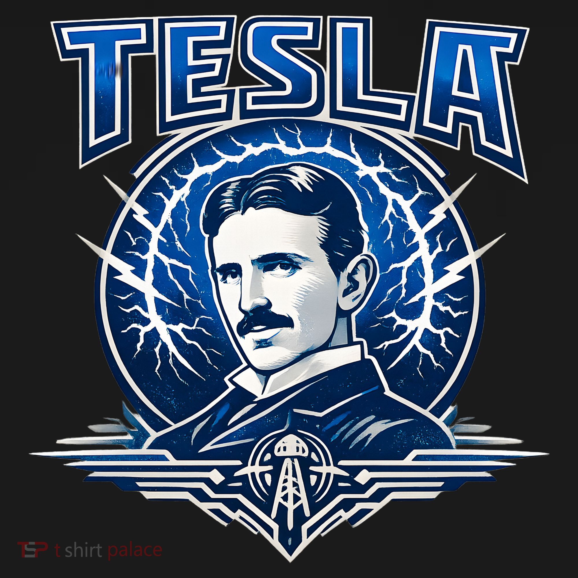 Tesla Master Of Lightning Kids Long Sleeve Shirt