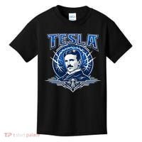 Tesla Master Of Lightning Kids T-Shirt thumb 0