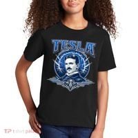 Tesla Master Of Lightning Kids T-Shirt thumb 2