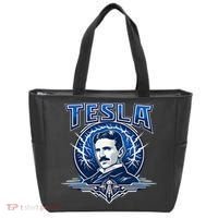 Tesla Master Of Lightning Tote Bag thumb 0