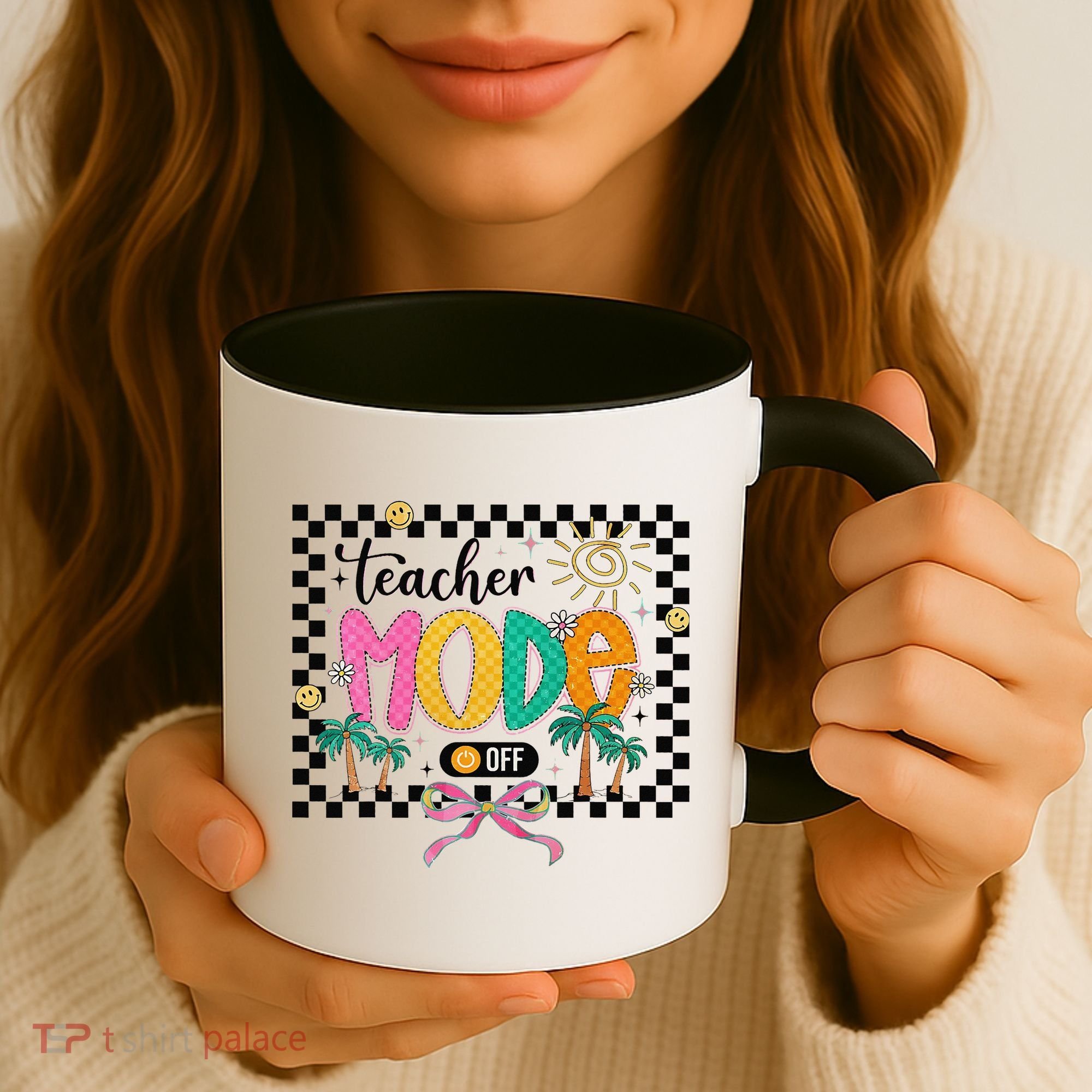 Teacher Mode Off End Of The Year Hello Summer Coffee Mug