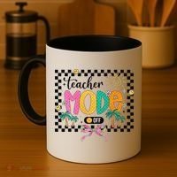Teacher Mode Off End Of The Year Hello Summer Coffee Mug thumb 4