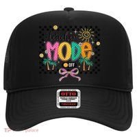 Teacher Mode Off End Of The Year Hello Summer Hat thumb 0