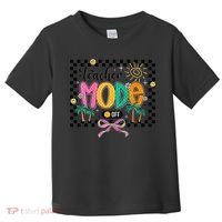 Teacher Mode Off End Of The Year Hello Summer Toddler T-Shirt thumb 0