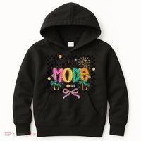 Teacher Mode Off End Of The Year Hello Summer Kids Hoodie thumb 0