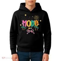 Teacher Mode Off End Of The Year Hello Summer Kids Hoodie thumb 4