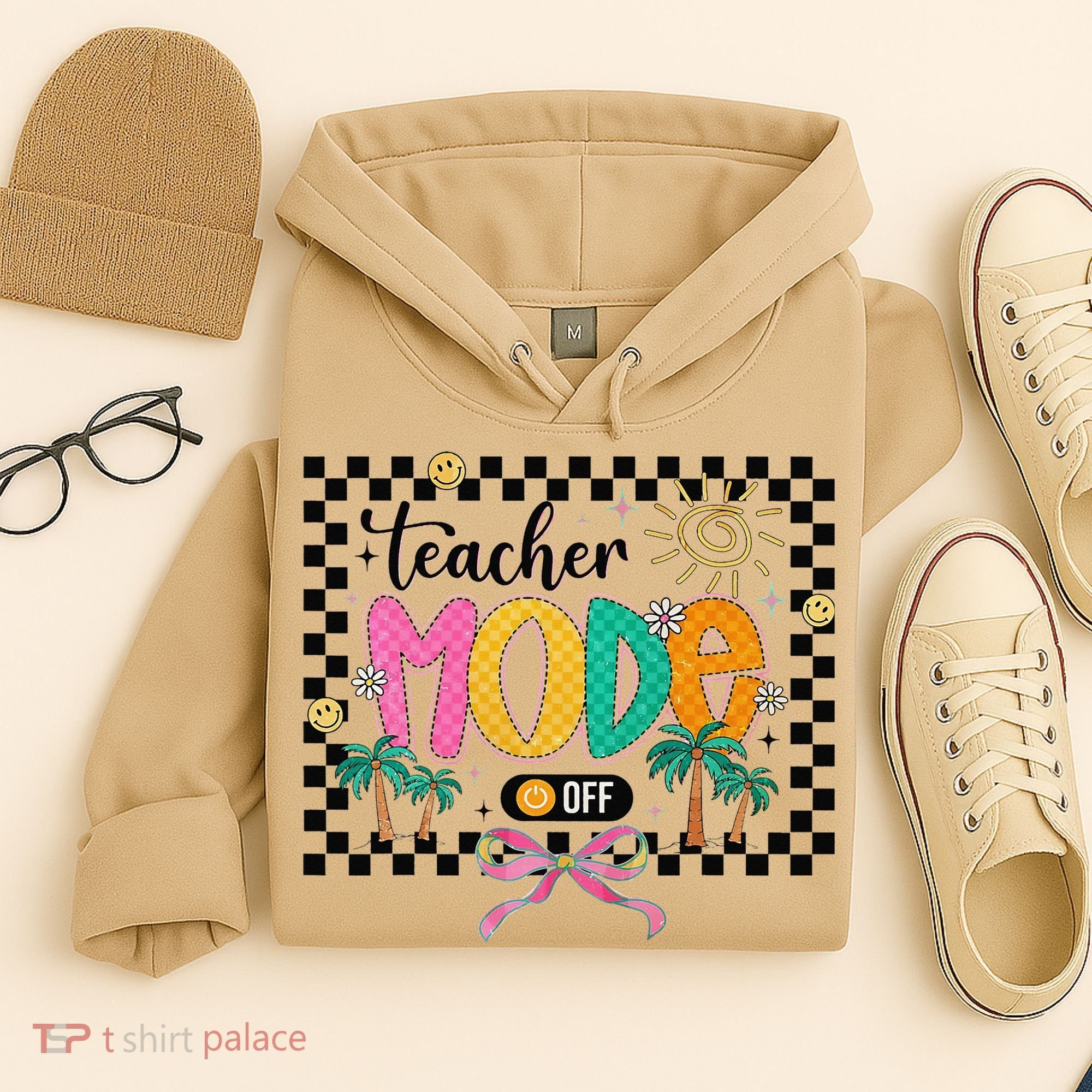 Teacher Mode Off End Of The Year Hello Summer Hoodie