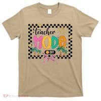 Teacher Mode Off End Of The Year Hello Summer T-Shirt thumb 0
