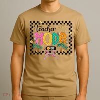 Teacher Mode Off End Of The Year Hello Summer T-Shirt thumb 3