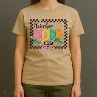 Teacher Mode Off End Of The Year Hello Summer T-Shirt thumb 4
