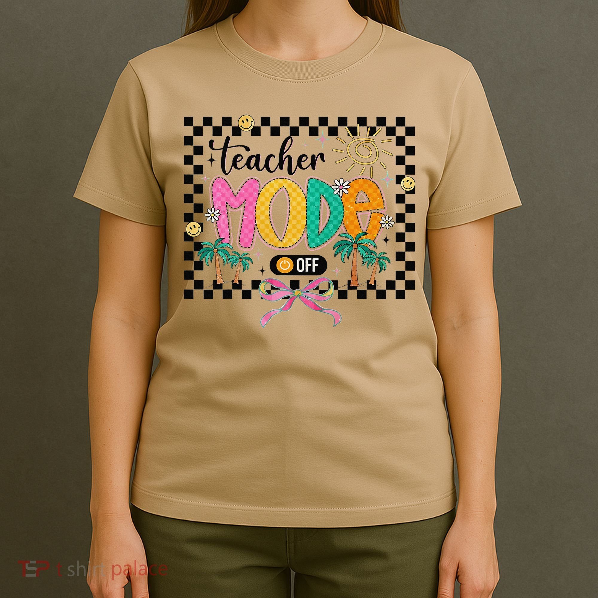 Teacher Mode Off End Of The Year Hello Summer T-Shirt