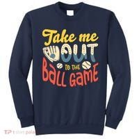 Take me out to the ball game for a Baseball Fan Baseball Sweatshirt thumb 0